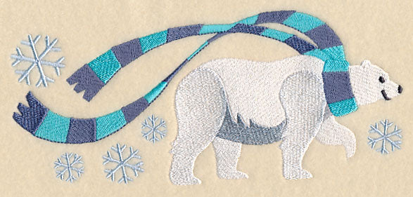 Wrapped Up in Winter Polar Bear - Image 3
