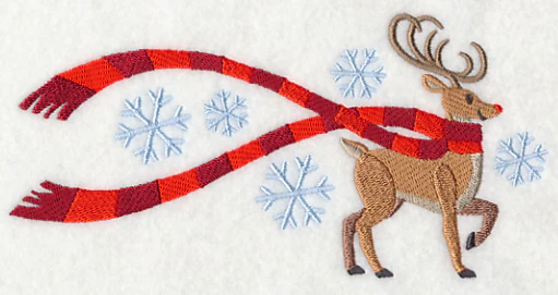 Wrapped Up In Winter Rudolph