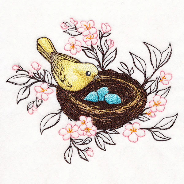 Yellow Warbler's Nest - Image 2