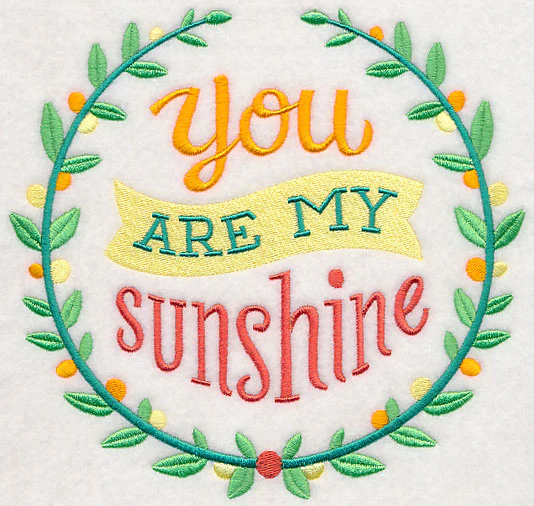 You Are My Sunshine Wreath - Image 2