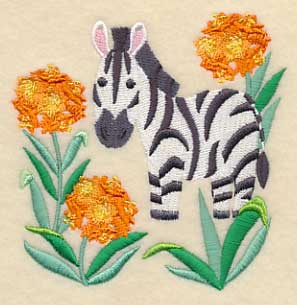 Zebra and Clivia - Image 5