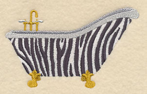 Zebra Print Bathtub - Image 3