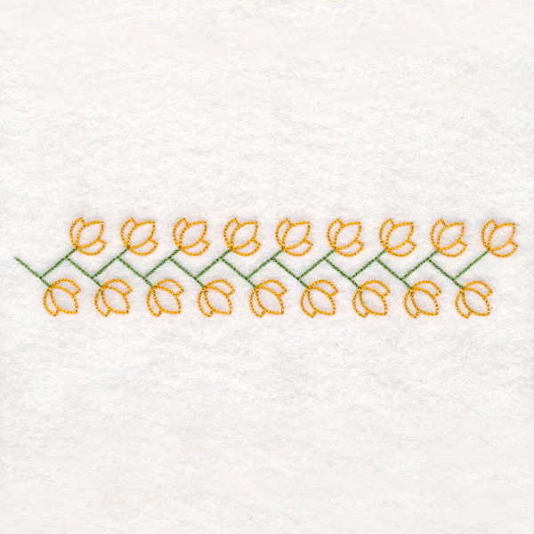 Zigzag Floral Border (Vintage) - Image 6